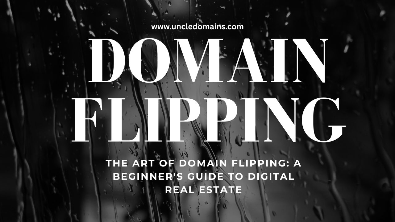 The Art of Domain Flipping: A Beginner's Guide to Digital Real Estate